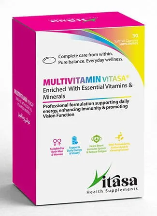 تصویر Multi Mineral B Complex Vit C L Lysine Vitasa Tablet